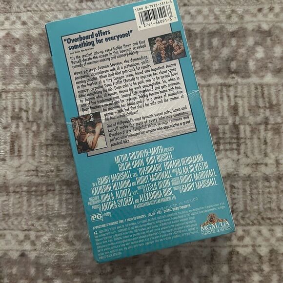 Overboard VHS BRAND NEW sealed - Picture 2 of 3